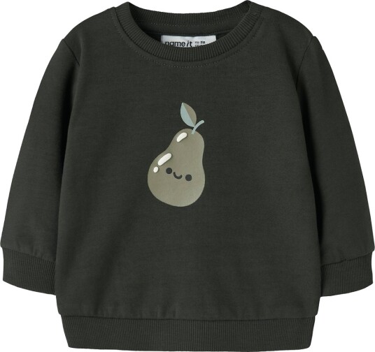 Name It Collegegenser NbmVonne Peat/Pear Name It 62 Collegegenser Armygrønn