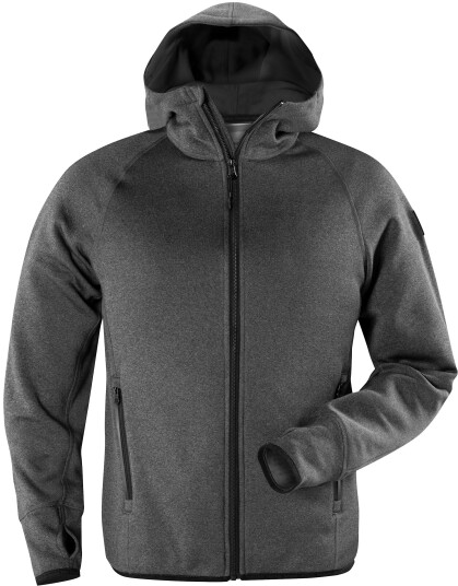 Fristads Calcium Polartec Power Stretch Hettejakke Antrasittgrå S