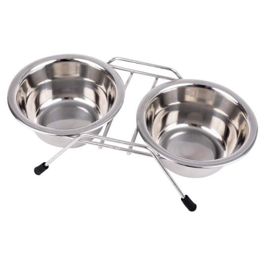 Little&Bigger Double Diner Metallic Skål (2 X 450 ml)