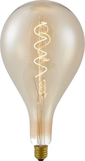 Spl E27 4W XXL Filament LED pære A157 2000K gullglass dimbar Dimbar : Dimbar Kulør : Ekstra varm Spl E27 4W XXL Filament LED pære A157 2000K gullglass dimbar Dimbar : Dimbar Kulør : Ekstra varm