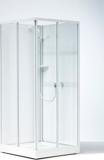 Ifö Next NKH 88 VS Dusjkabinett styrén 800 x 800 mm, Baderom