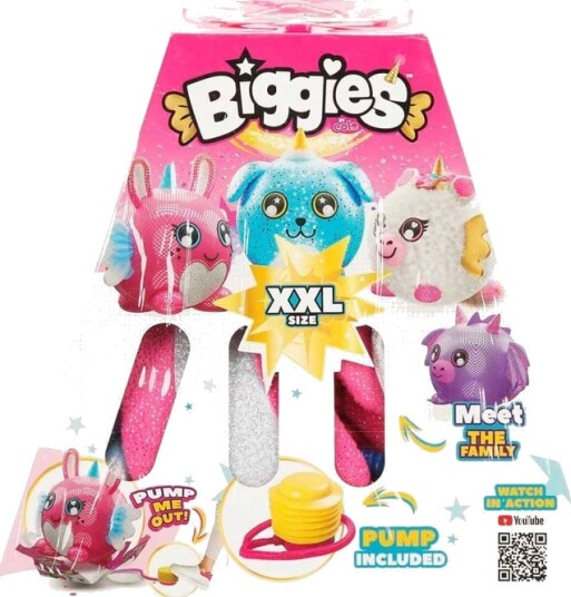 Biggies! Inflatable Plush Rabbit