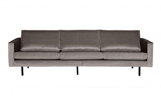 BePureHome - Rodeo 3 pers. sofa fløyel - Taupe