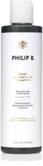 Philip B Santa Fe Balancing Shampoo 350 ml for fett hår med dyprensende egenskaper