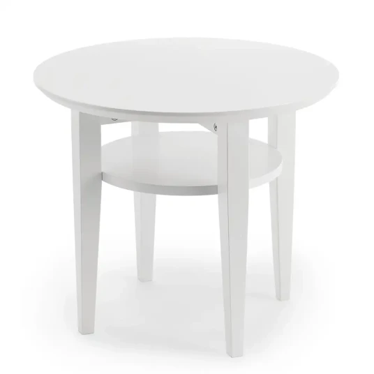 Torkelson Tango Salongbord Ø60 cm hvit