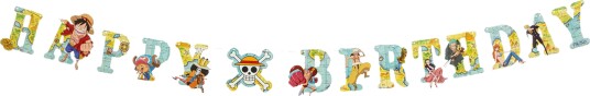 Chaks Girlander Happy Birthday One Piece 12813-ON