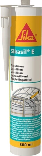 Sika Sikasil E Bygg Og Glassilikon Klar