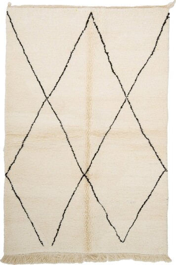 Kelim teppe Marokkansk Beni Ourain 150 x 230 cm Størrelse: 150 x 230 cm Kelim teppe Marokkansk Beni Ourain 150 x 230 cm Størrelse: 150 x 230 cm