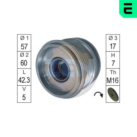 Dynamo remhjul ERA ZN5508