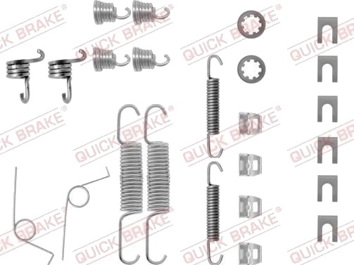 Tilbehørsett, bremsesko QUICK BRAKE 105-0611