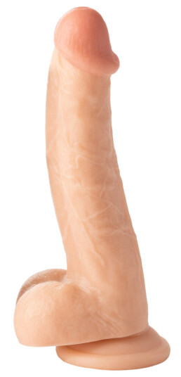 Willie City Classic Realistisk Dildo 23 cm     - Beige