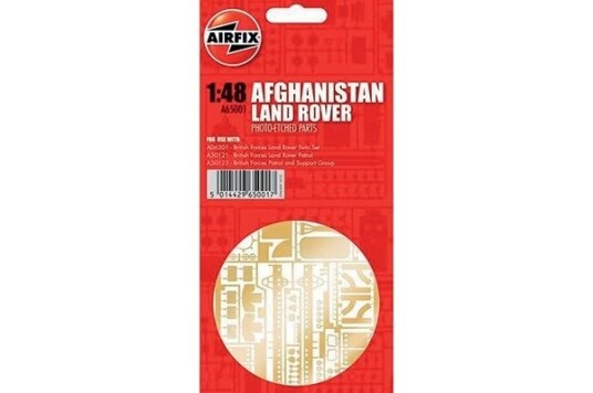 Airfix Land Rover Fotoetsing Deler for Modellbygging 1:48