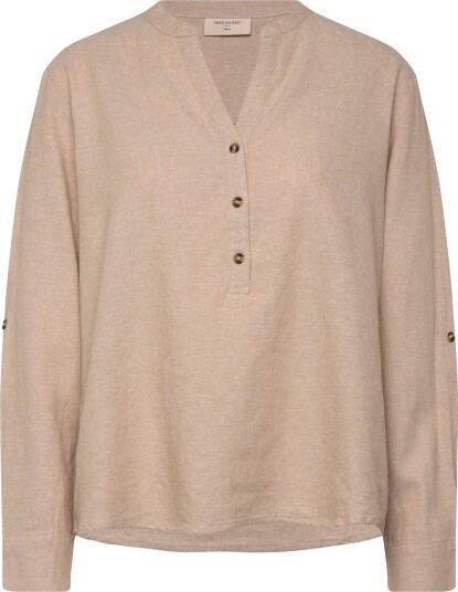 FREE/QUENT Fqlava Shirt Beige S