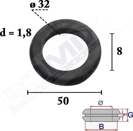 Bøssing ROMIX C70398