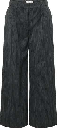 Weekday Low Waist Wide Suiting Trousers Grey 42