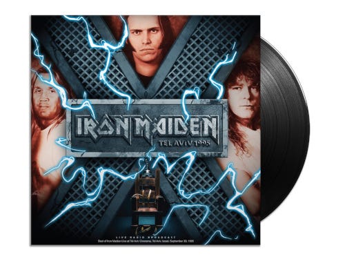 Iron Maiden  Tel Aviv 1995  Live Radio Broadcast  LP/Vinyl