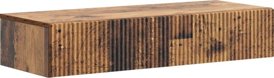 vidaXL Vegghengt Sidebord Gammelt tre 87,5 x 34,5 x 17 cm
