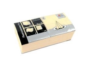 Serviet Fasana 40X40 Cm 3-Lag 1/8-Fold Elfenben,4 Pk X 250 Stk