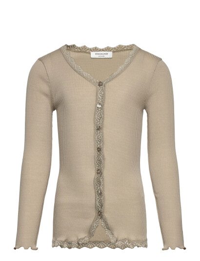 Rosemunde Kids Rkbalta Modal Ls Lace Cardigan Beige 164 Rosemunde Kids Rkbalta Modal Ls Lace Cardigan Beige 164