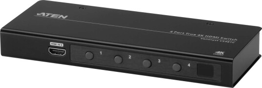 Aten VS481C 4-Port 4K HDMI Switch med HDCP og 3D-støtte Aten VS481C 4-Port 4K HDMI Switch med HDCP og 3D-støtte
