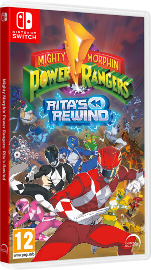 Mighty Morphin Power Rangers Rita's Rewind Deluxe Edition Nintendo Switch Spill
