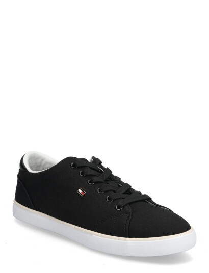 Tommy Hilfiger Th Low Profile Vulc Canvas Black 36