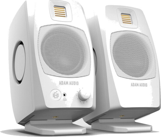 Adam Audio D3V 2-pakning Studiomonitorer Hvit med USB-C Adam Audio D3V 2-pakning Studiomonitorer Hvit med USB-C