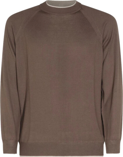 Eleventy Herre Strikkevarer Brun 2XL, Eleventy Herre Strikkevarer Brun 2XL,