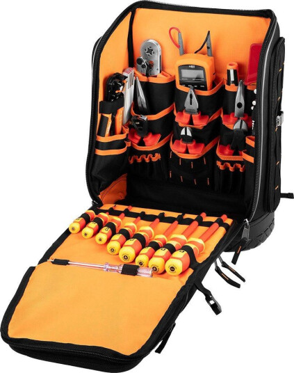Electrician"s Backpack 31 Pieces Electrician"s Backpack 31 Pieces