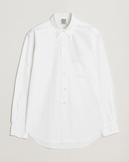 Kamakura Shirts Vintage Ivy Oxford Button Down Shirt White