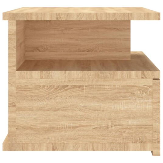 Flytende nattbord sonoma eik 40x31x27 cm sponplate 800411 Flytende nattbord sonoma eik 40x31x27 cm sponplate 800411