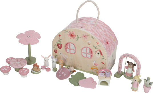 Little Dutch Dukkehus Fehus Tre Fairy Garden Little Dutch OneSize Dukkehus