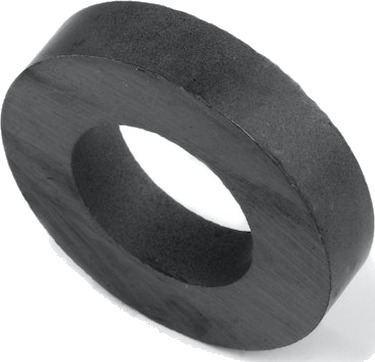 Ferrite ring magnet Ø 45 x 22 x 9 mm SuperMagneter.no