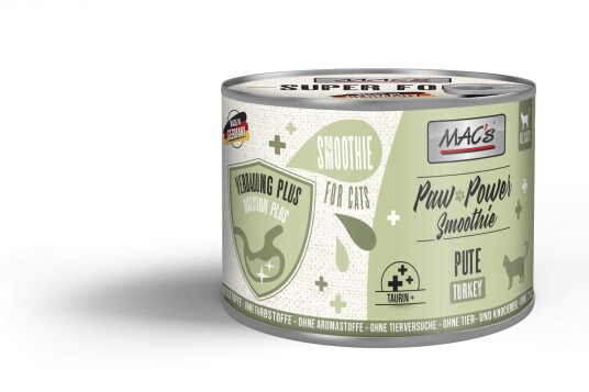 Macs Mac'S Paw Power Smoothie Kalkun Våtfôr Til Katt 200G