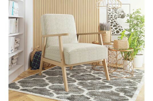 Lenestol Knocklong Beige/Tre Lenestol Knocklong Beige/Tre