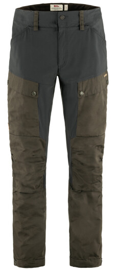 Fjellreven Men's Keb Trousers Dark Olive-Dark Grey 46/R