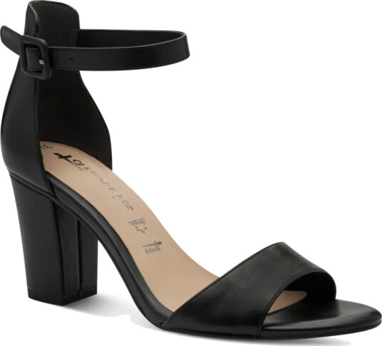 Tamaris Dame Sko Svart 41 EU,