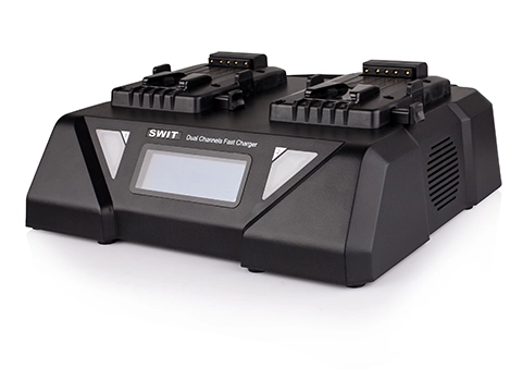 SWIT S-3812S 2ch Top Fast Charger & Adaptor