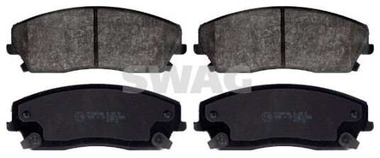 Bremseklosser sett SWAG 72 11 6108