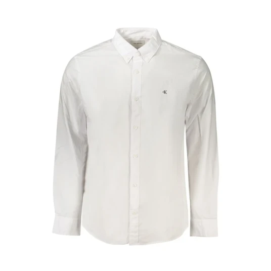 Calvin Klein Herre Skjorter Hvit 2XL,