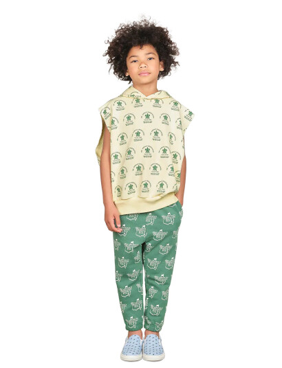 THE ANIMALS OBSERVATORY Dromedary Kid Sweatpants Green   Green   12 Y