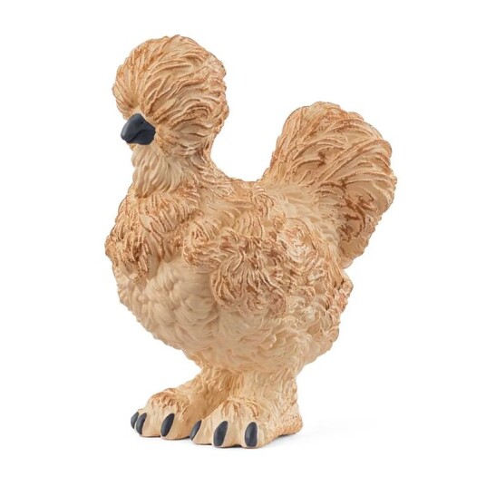 Schleich Farm World Silkehøne Figur 4x4 cm for Barn 3+ År