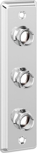 Trio Perfekta 8505116 Veggbrikke 3-Hulls, 60Cc