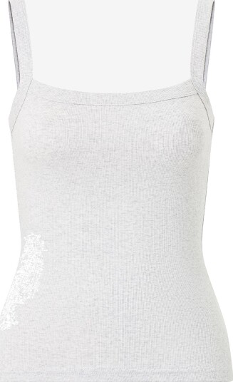 Gina Tricot Singlet Tight Fit Rib Singlet Grå