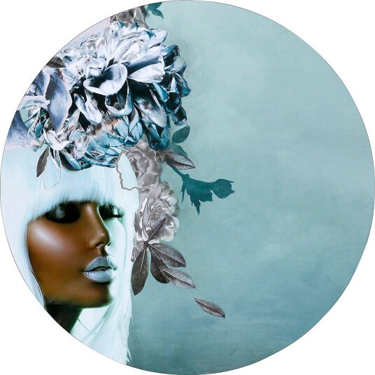 MalerifabrikkenBilde Silver Couture 2BlåBilder & skilt