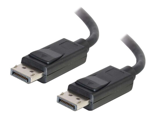 C2G 6ft Ultra High Definition DisplayPort Cable with Latches - 8K DisplayPort Cable - M/M - DisplayPort-kabel - 1.83 m