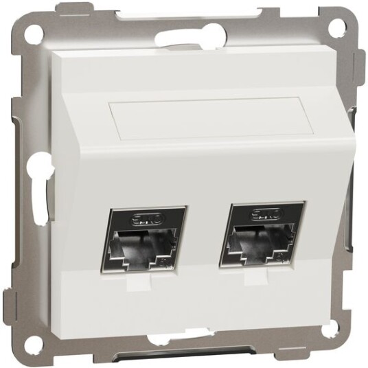 Elko Rs/plus Mod.uttak I 2x8 Kat 6A Stp Skrå Ph