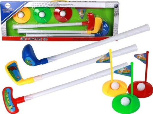 Leantoys Mini Golf Spillsett For Barn Køller 12 El. Leantoys Mini Golf Spillsett For Barn Køller 12 El.