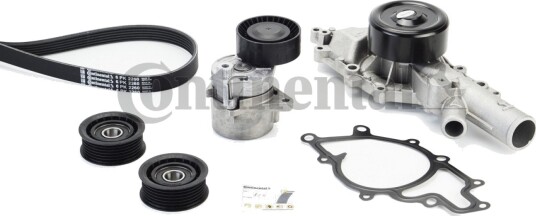 CONTITECH 6PK2260WP3 Vannpumpe + kileremsett CONTITECH 6PK2260WP3 Vannpumpe + kileremsett