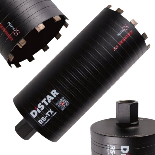 Distar 172 mm Diamantkrone Rs-Tx til Tørr Boring og Skjæring Distar 172 mm Diamantkrone Rs-Tx til Tørr Boring og Skjæring